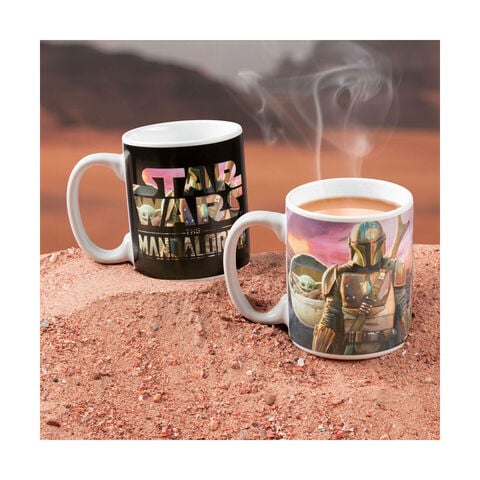Mug - Star Wars The Mandalorian Disney - Mandalorian Thermo-réactif